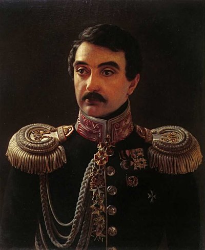 Portrait of the Composer Alexis Lvov 1798-1870 by Alexei Vasilievich Tyranov